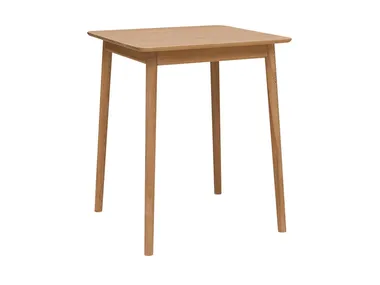 ZIGZAG 660 - Square oak high table _ Hans K